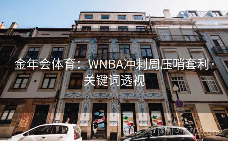 金年会体育:WNBA冲刺周压哨套利·关键词透视 金年会体育:WNBA冲刺周压哨套利·关键词透视